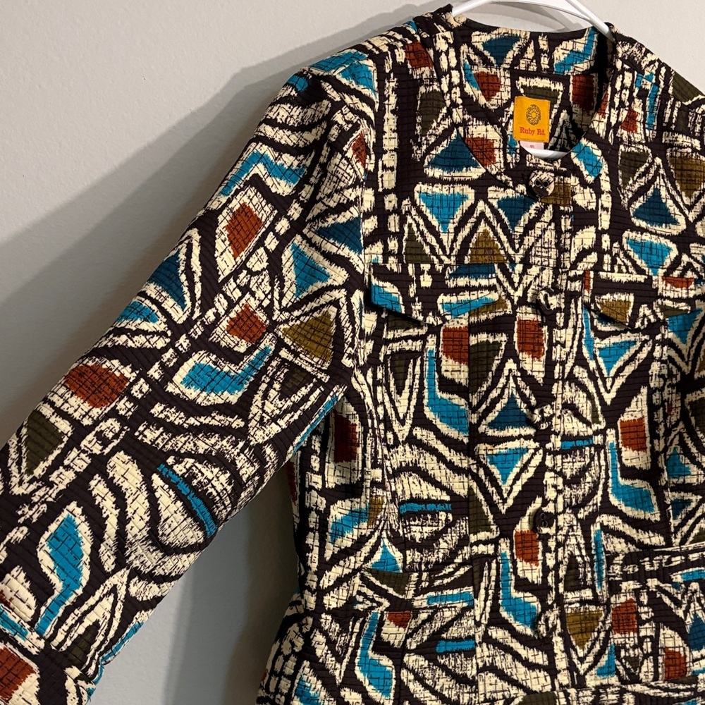 Ruby Rd size 10 Patterned Women's Jacket - image 4